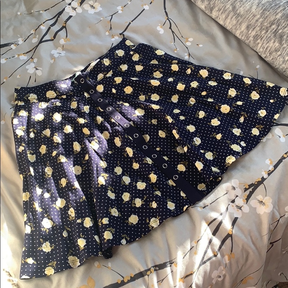 Urban Outfitters Navy/Marin mini skirt